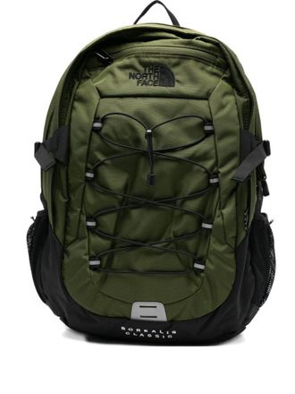 The North Face Green Logo Backpack