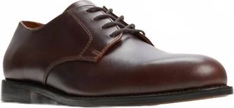 Brooks Brothers Mens Salinger Blucher Shoes In Brown