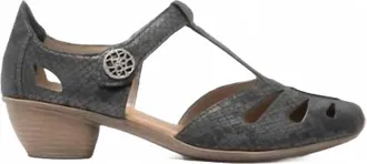 Rieker Womens Mary Jane Bar Shoes In Grey