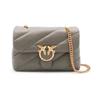 Pinko Pinko, Dames, Tassen, Grijs, Maat: ONE Size Zijde