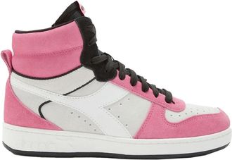 Diadora Roze Su&egrave;de High Top Basketball Sneakers - Dames - Sneakers - Roze - 41 EU - Su&egrave;de - Schoenen