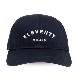 Eleventy Baseball Cap - Heren - Petten - Blauw - ONE Size - Katoen - Accessoires