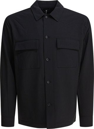 Vince Overshirt Jacket Jackets And Coats Black
