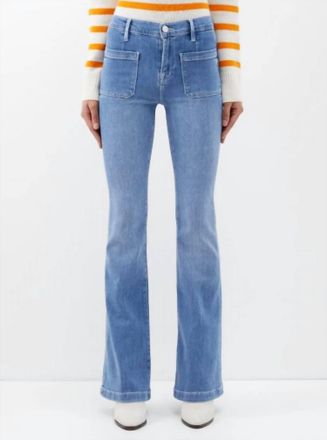 Frame Denim Le Bardot Flare Jeans In Jonah