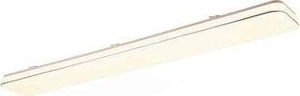 Reality Reality Leuchten - blanca plafoniera led 46W 5400lm, 3000K rettangolare dimmerabile con interruttore 120CM x 17CM