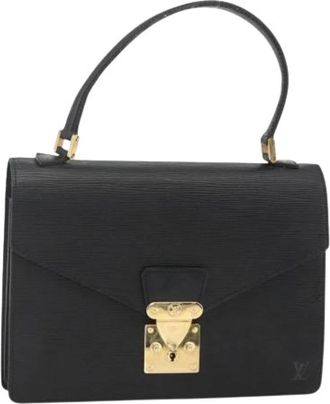 Louis Vuitton Pre-owned Handbags, female, Black, Size: ONE SIZE Pre-owned Concorde Handbag