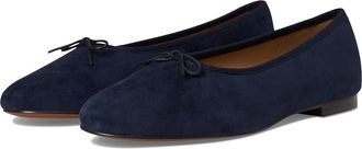 Madewell The April Ballet Flat Womens Flat Shoes Deep Indigo : 10.5 M, Leather