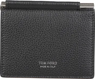 Tom Ford T Line Folding Money Clip Credit Card Holder