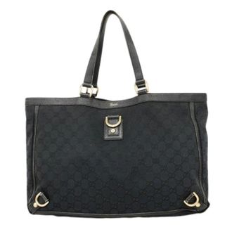Gucci Pre-owned Tote Bags, female, Black, Size: ONE SIZE Pre-owned Tote Bag