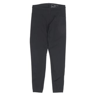 Yohji Yamamoto W Run Leggings - Dames - Leggings - Zwart - XS - Nylon - Broeken