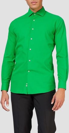 OppoSuits Evergreen Modern Tailored Fit Wrinkle Resistant Button-Up Shirt at Nordstrom, Size Xxx-Large