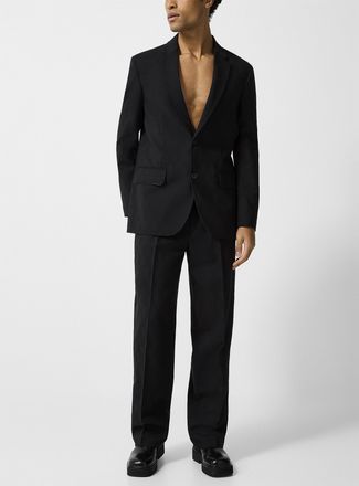 Marni Mens Geometric jacquard pleated pant