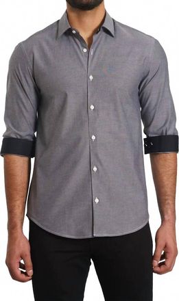 Jared Lang Long Sleeve Shirt In Grey