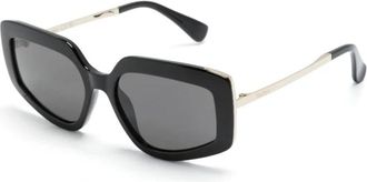 Max Mara Zonnebrillen - Dames - Zonnebrillen - Zwart - 55 MM - Accessoires