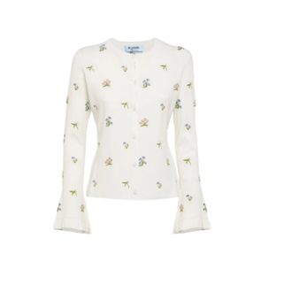 Blugirl Dames, Blouses & Shirts, Wit, Maat: M Viscose