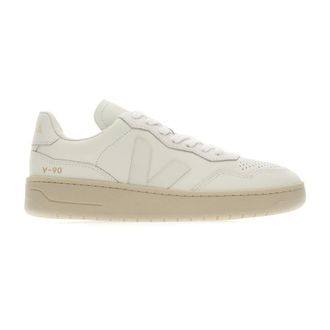 Veja Sneakers, female, White, Size: 10 US V-90 Leather