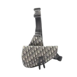 Dior Pre-owned Saddle Bag - Heren - Pre-owned - Beige - Maat: ONE Size Leer