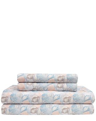 Elite Microfiber Coastal Print Sheet Set