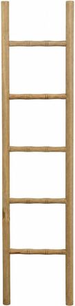 Biscottini International Biscottini Escalera Para Toallas De Ba&ntilde;o - Escalera De Madera Para Colgar Toallas - Toallero Decorativo De Pared