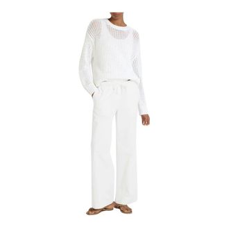 Juvia Wide Trousers, female, White, Size: XS Pantal&oacute;n 831 25 331