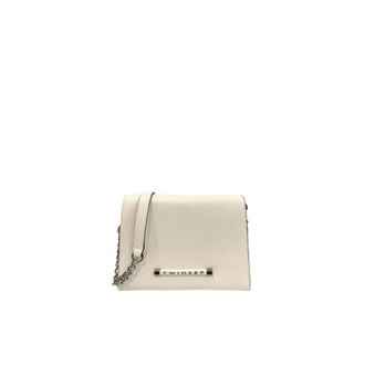Twinset Cross Body Bags, female, White, Size: ONE SIZE Polyethylene Crossbody Bag with Adjustable Strap