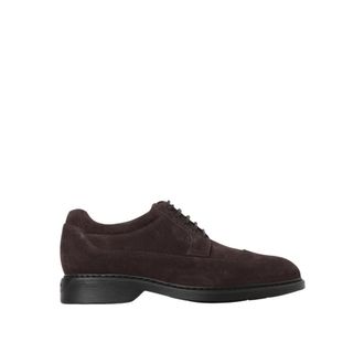 Hogan Elegante Brogue Oxford Schoenen - Heren - Nette schoenen - Bruin - 42 EU - Leer - Schoenen