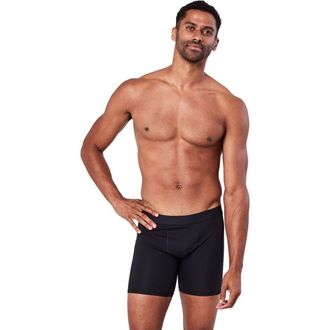 Pact Organic Cotton Everyday Extended Boxer Brief 4-Pack in Black at Nordstrom, Size Small
