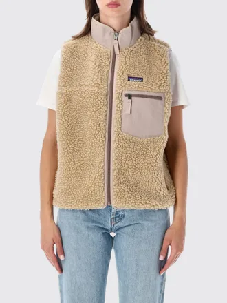 Patagonia Gilet in pile Classic Retro-X con collo alto e tasca a toppa