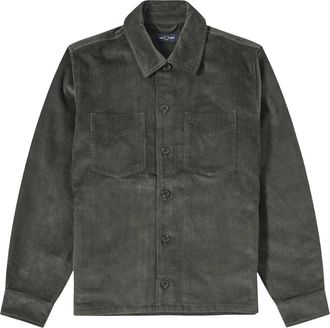Fred Perry Heren Corduroy Overhemd (Veld)