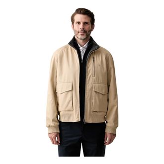 Trussardi Heren, Jassen, Beige, Maat: L Katoen