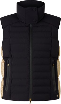Bogner Bond down waistcoat for women - Black/beige - 36