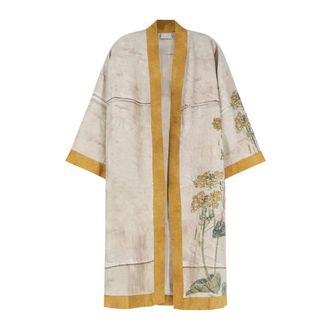 Pierre-Louis Mascia Aloe Kimono - female - Pierre-Louis Mascia - Kimonos - Multicolor - ONE SIZE - Blouses & Shirts