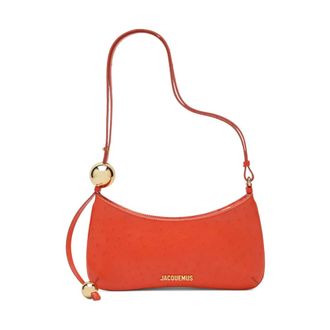 Jacquemus Shoulder Bags, female, Red, Size: ONE SIZE Le Bisou Perle