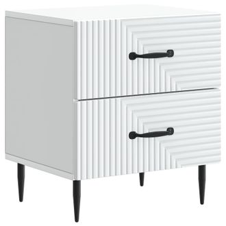 vidaXL Armario De Noche 43 X 34,5 X 47,5 Cm Madera De Ingenier&iacute;a Vidaxl