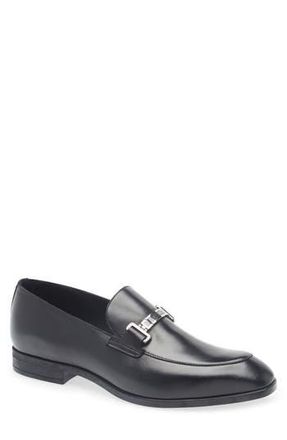 Bally Onisor Apron Toe Bit Loafer in Black at Nordstrom Rack, Size 10.5