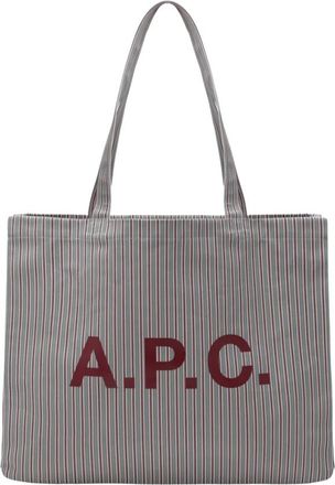 A.P.C. A.p.c. - Diane Shopping Bag - Dames - Tassen - Groen - Maat: ONE Size