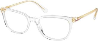 Swarovski Transparante bril met lichtpunt - unisex - Brillen - Wit - 53 MM - Accessoires