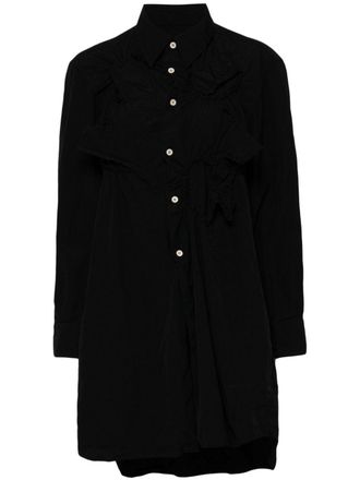 Comme Des Garçons Camicia lunga - Nero