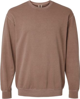 Comfort Colors Garment-Dyed Lightweight Fleece Crewneck Sweatshirt