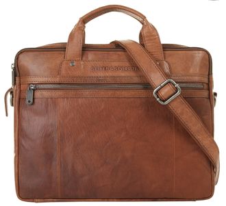Spikes & Sparrow Aktentasche SPIKES & SPARROW, Herren, Gr. B/H/T: 39cm x 31cm x 9cm onesize, braun (cognac), Leder, vintage, Taschen Aktentasche, echt Leder