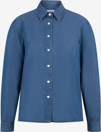 Artigiano Lang&auml;rmeliges Hemd aus Baumwolle Jacky