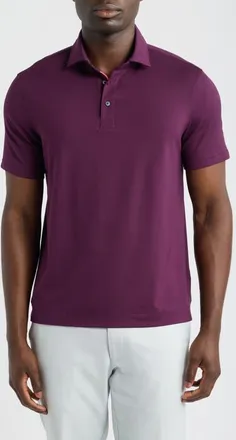 G/Fore All Play Performance Polo in Dark Plum at Nordstrom, Size Xx-Large