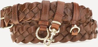 Miu Miu Woven leather Belt Female 90