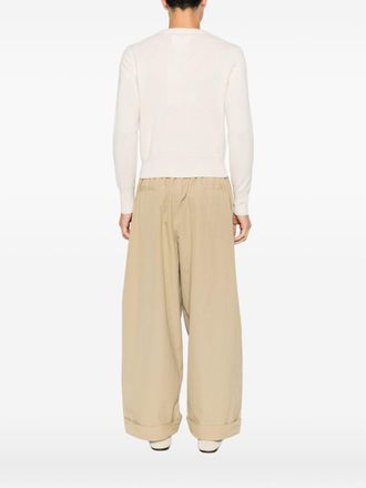 Extreme Cashmere extreme Cashmere Fine Knit Cardigan - Ecru
