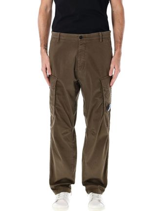 C.P. Company C. P. Company Stretch Sateen Loose Cargo Pants