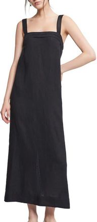 ottod'Ame Linen Long Dress in Black at Nordstrom, Size 40