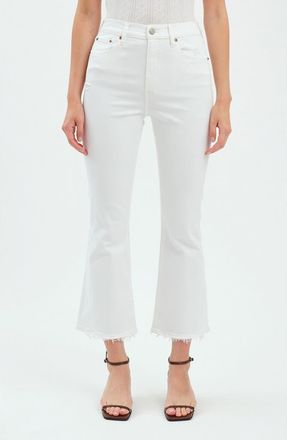 Daze Shy Girl Cotton Blend Jeans in Lamb Vintage at Nordstrom, Size 27