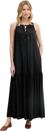 Mos Mosh Sabri Maxi Jurk - Dames - Maxi kleedjes - Zwart - S - Kleedjes