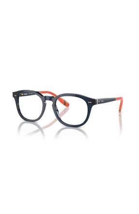 Polo Ralph Lauren 52mm Square optical glasses in Blue at Nordstrom