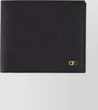 Ferragamo gancini wallet with card slots and compartment